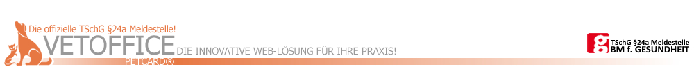 VETOFFICE - die Web-L�sung f�r Ihre Tierarztpraxis!